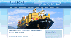 Desktop Screenshot of bullocks.net.au